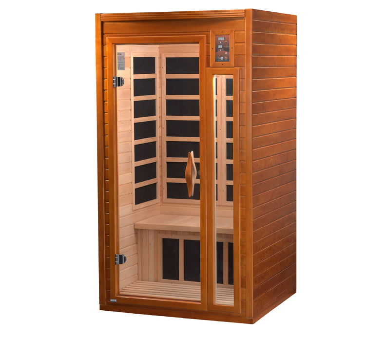 Dynamic "Barcelona" FAR Infrared Sauna with Hemlock Wood  Model: DYN-6106-01