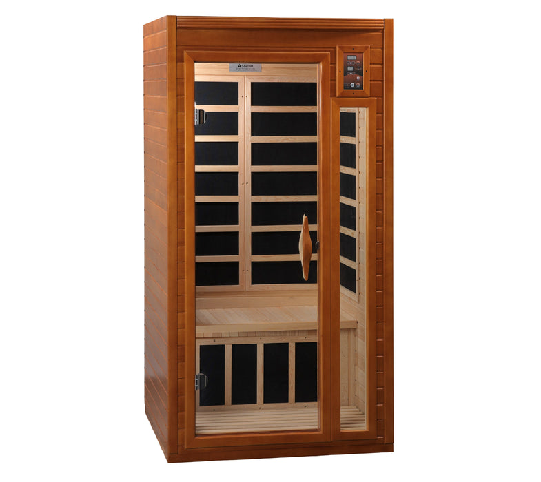 Dynamic "Barcelona" FAR Infrared Sauna with Hemlock Wood  Model: DYN-6106-01