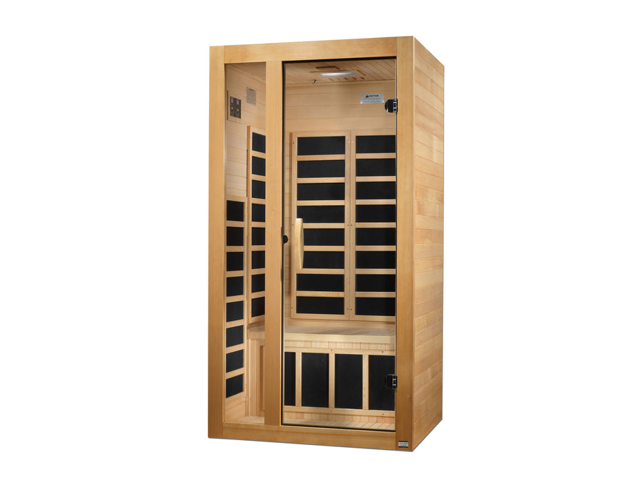 Dynamic "Gracia" Infrared Sauna with Hemlock Wood  Model: DYN-6119-01