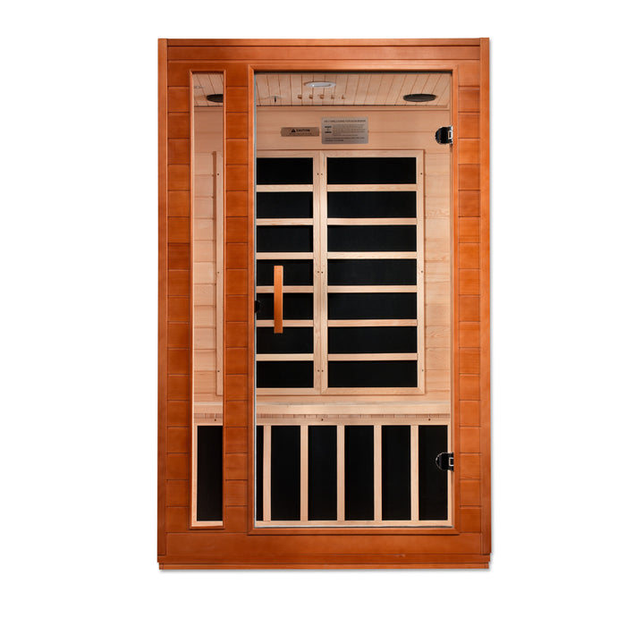 Dynamic "Cordoba Elite" FAR Infrared Sauna with Hemlock Wood  Model: DYN-6203-01 Elite