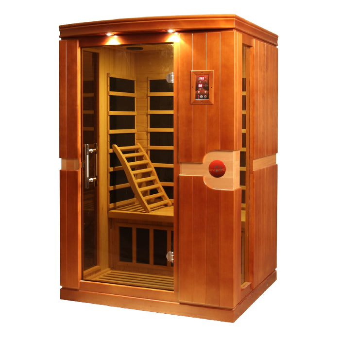 Dynamic "Venice" Infrared Sauna with Hemlock Wood  Model: DYN-6210-01