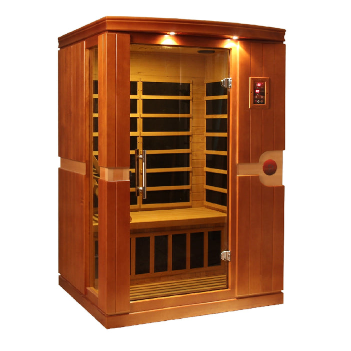 Dynamic "Venice" Infrared Sauna with Hemlock Wood  Model: DYN-6210-01