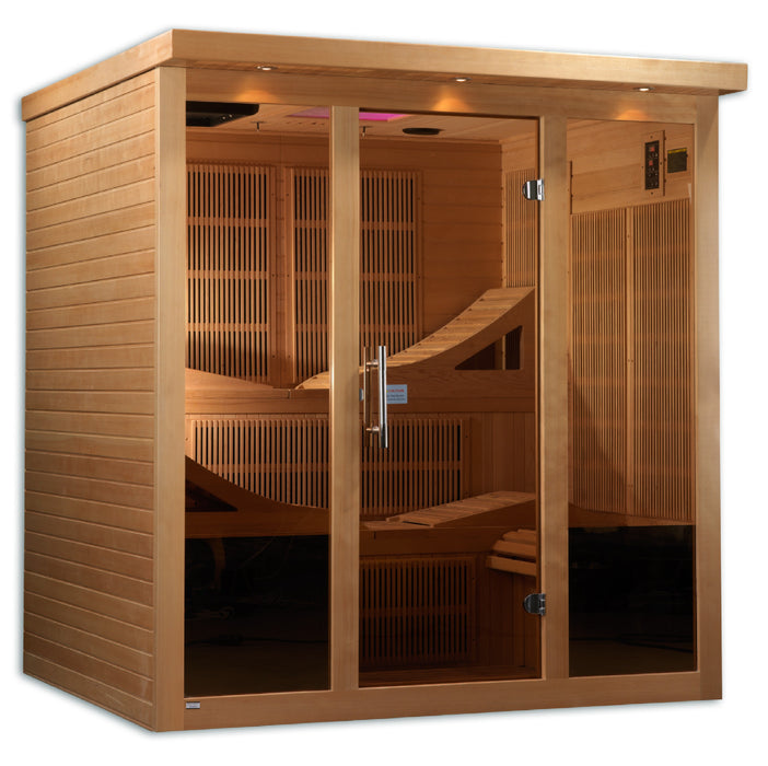 "Monaco" PureTech™ Infrared Sauna with Hemlock Wood  Model: GDI-6996-01