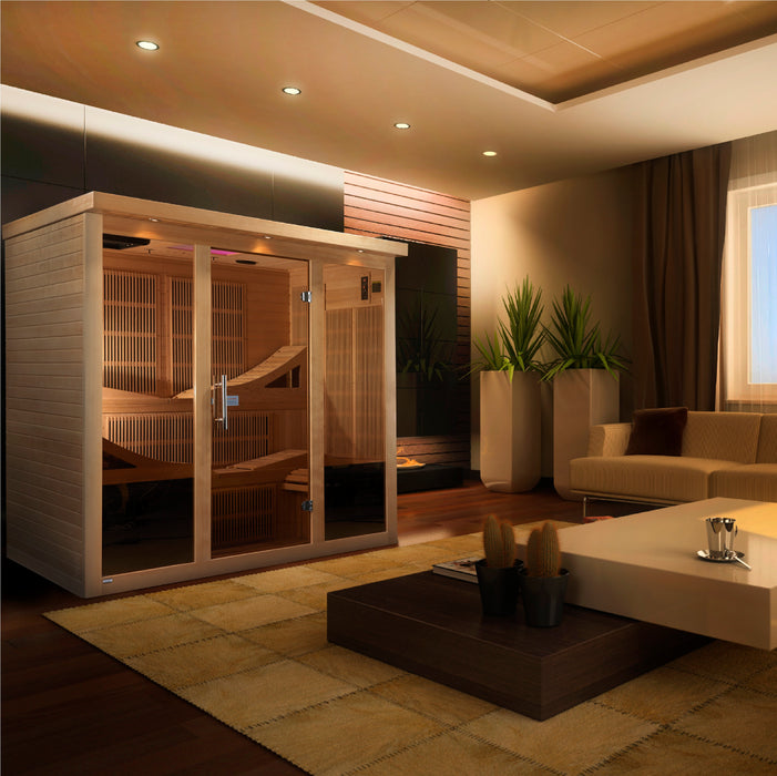 "Monaco" PureTech™ Infrared Sauna with Hemlock Wood  Model: GDI-6996-01