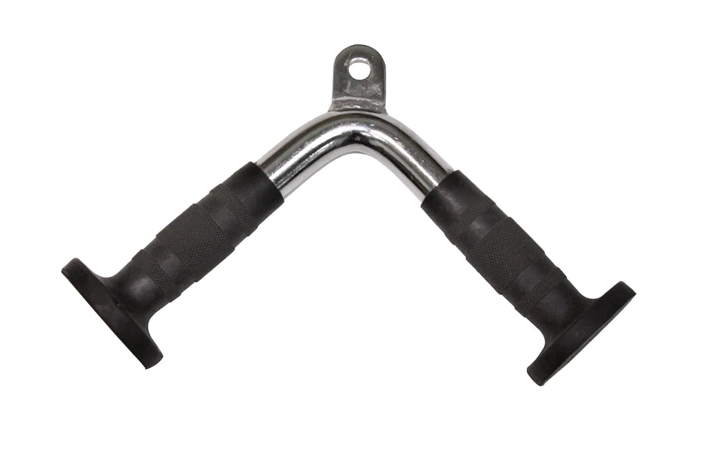 VTX Triceps Press Down V Bar with Rubber Grips - GTVB-R