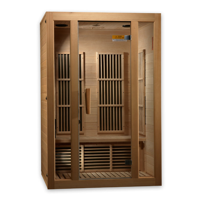 Maxxus "Seattle" FAR Infrared Sauna with Hemlock Wood  Model: MX-J206-01