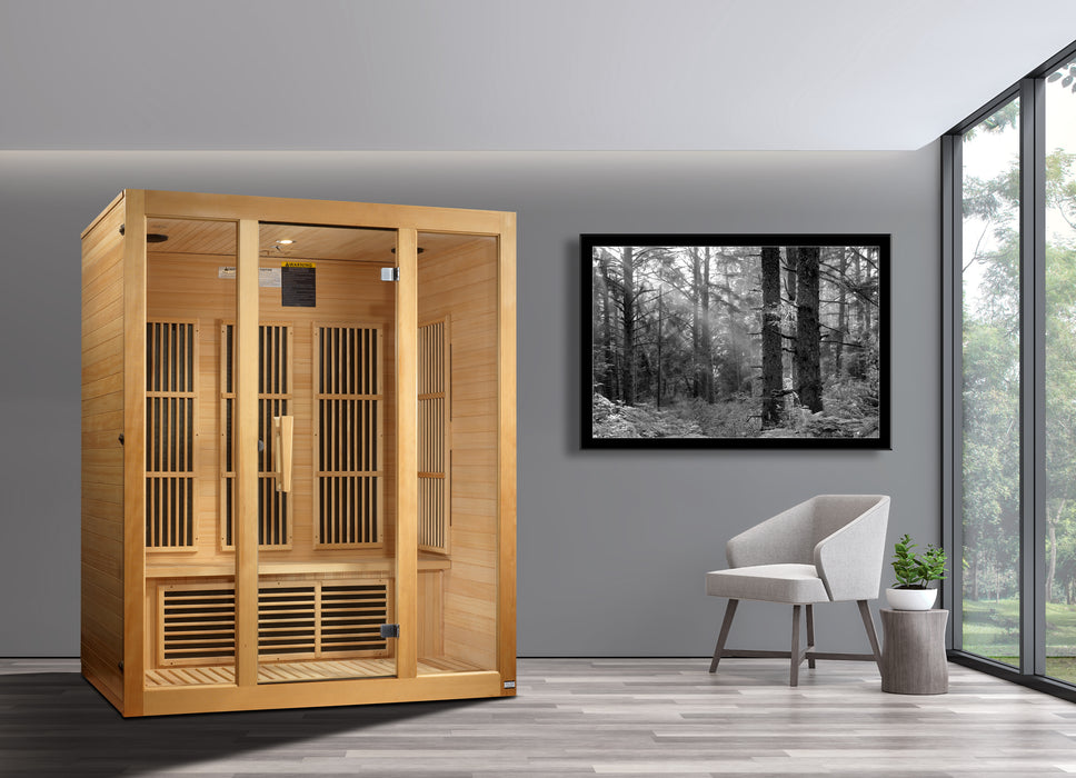 Maxxus "Bellevue" FAR Infrared Sauna with Hemlock Wood  Model: MX-J306-01