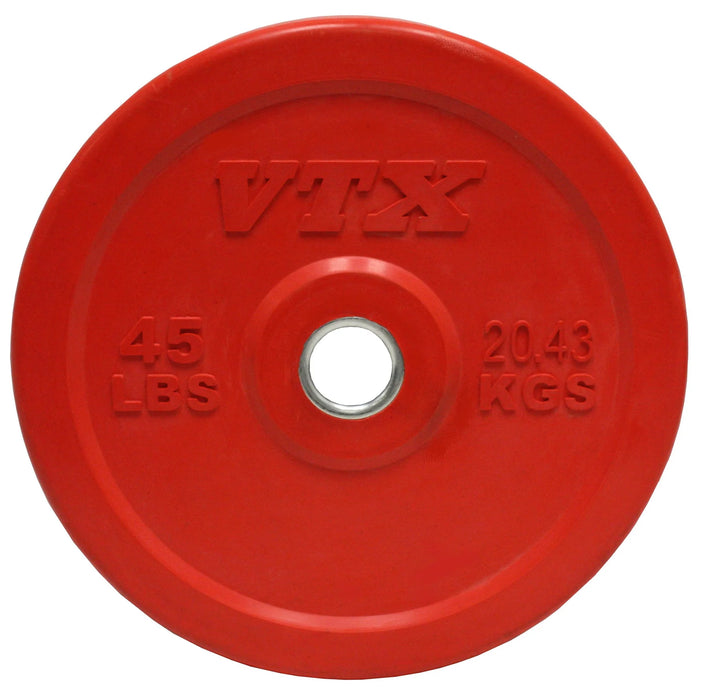 VTX 275lb Bumper Plate Weight Set - OSS-275SBP