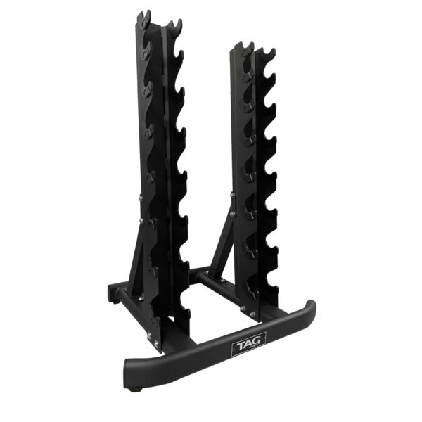 TAG Fitness Vertical Dumbbell Rack (8 Pair)