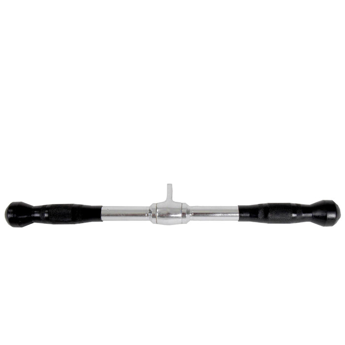 VTX 20" Economy Straight Bar w/ Swivel and Rubber Grips - GSB-20SR