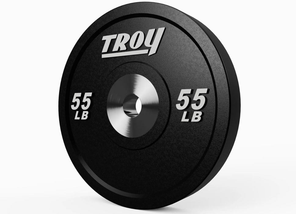 TROY Black Premium Bumper Plates - BPO-SBP