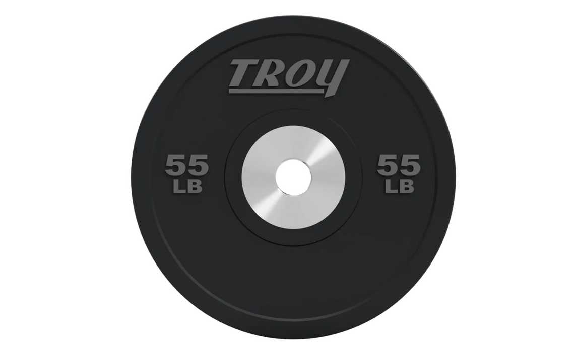 TROY Black Premium Bumper Plates - BPO-SBP