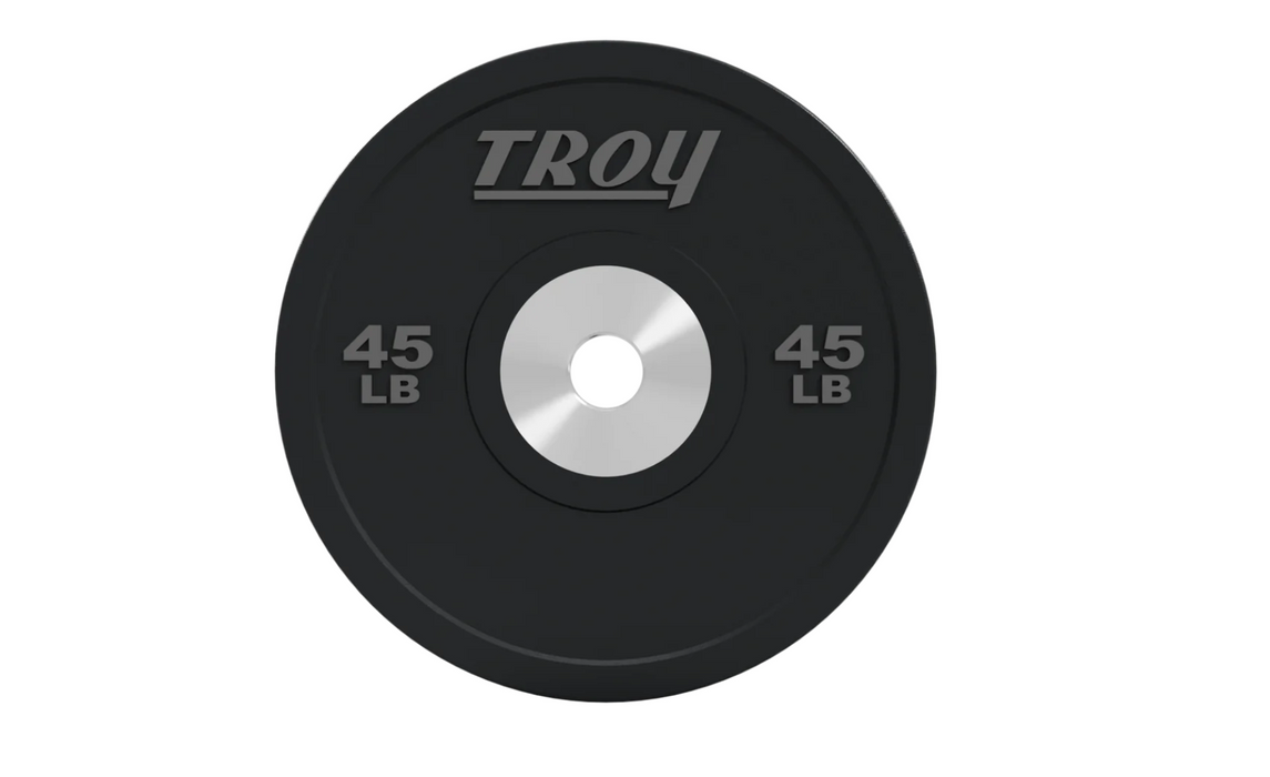 TROY Black Premium Bumper Plates - BPO-SBP