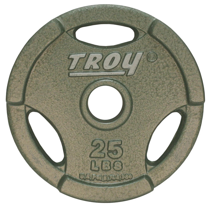 TROY Iron Olympic Grip Plates - GO