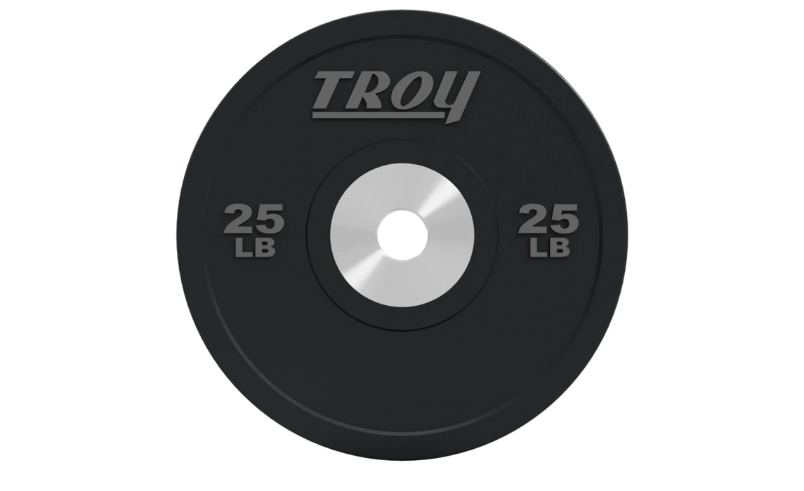 TROY Black Premium Bumper Plates - BPO-SBP