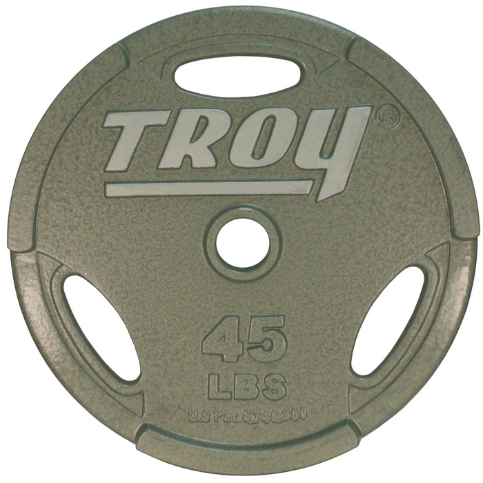 TROY Iron Olympic Grip Plates - GO