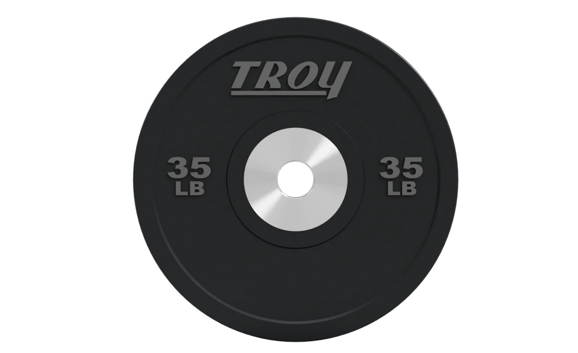 TROY Black Premium Bumper Plates - BPO-SBP