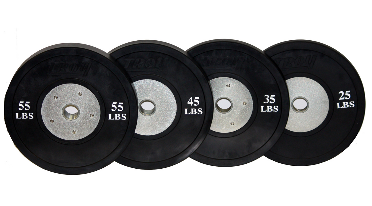 TROY Black Competition Bumper Plates - BCO-SBP