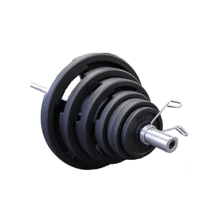 VTX Rubber Olympic 300 lb. Weight Set - GOSS-300VR